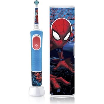 Vitality Pro Kids Spiderman - Elektrická zubná kefka s cestovným puzdrom
